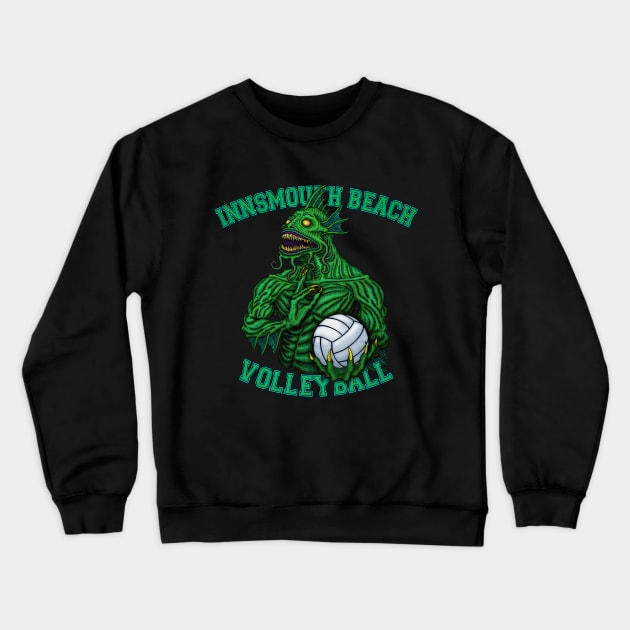 Innsmouth Volleyball - Azhmodai 2019 Crewneck Sweatshirt by azhmodai